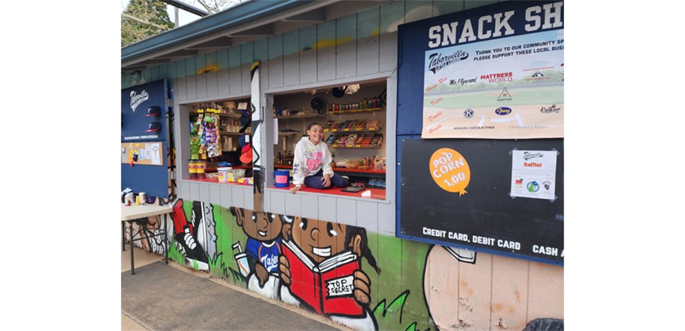 Volunteer at our awesome snack shack