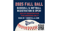 2025 Fall Ball Registration is OPEN!